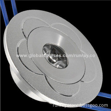 1W LED Downlight, 85-265V AC Input Voltage, Isolated Driver, >0.95 Power Factor, CE MarkNew